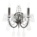 Бра Crystal Lux ODELIS AP2 BROWN