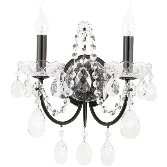 Бра Crystal Lux ODELIS AP2 BROWN