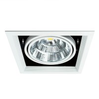 Встраиваемый светильник Arte Lamp A8450PL-1WH MERGA светодиодный LED 25W