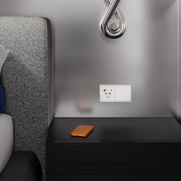 Клавиши для выключателя/переключателя трехклавишного, S70 (хлопок)