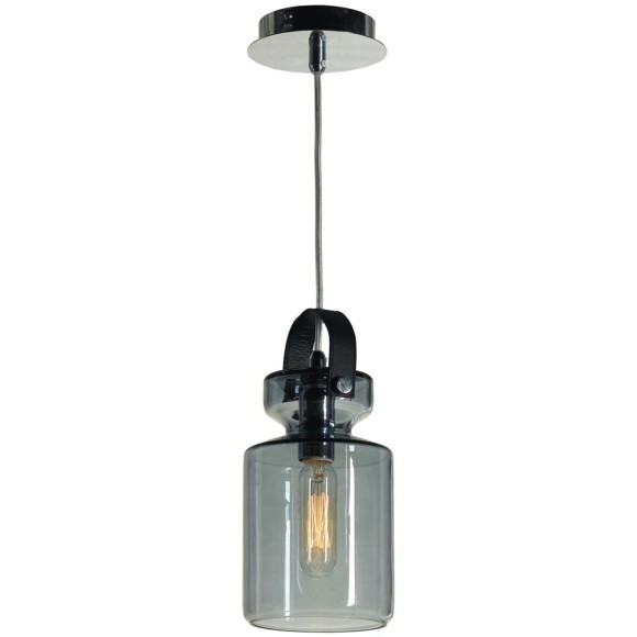 Подвесной светильник с 1 плафоном Lussole GRLSP-9639 BRIGHTON IP21 под лампу 1xE14 6W