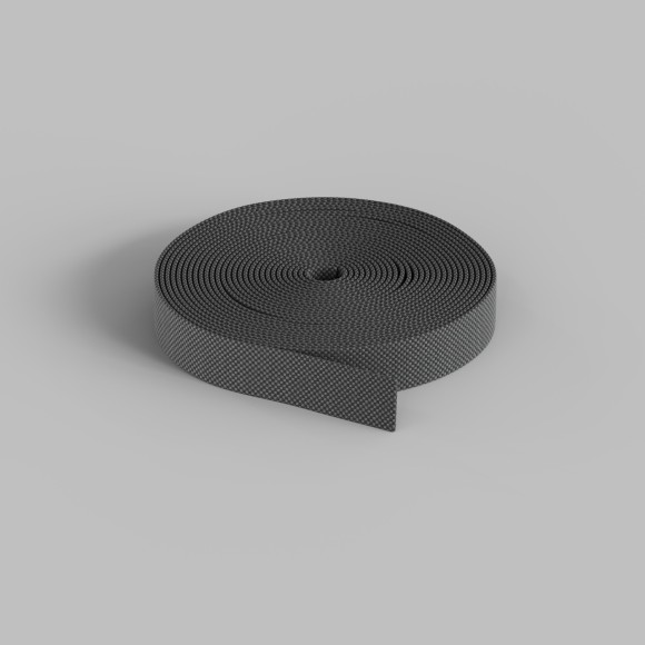 Шинопровод ременный 10м темно-серый Denkirs Belty TR5501-DG