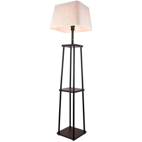 Торшер со столиком Lussole GRLSP-0523 WRANGELL IP21 под лампу 1xE27 10W