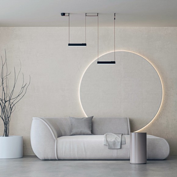 DK5574-BK Cветодиодный светильник на ременный шинопровод Denkirs Belty CRI90+ 4000К 650Лм 120° 12Вт