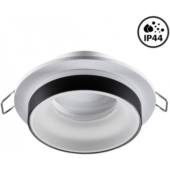 Встраиваемый светильник Novotech 370784 WATER IP44 под лампу 1xGU10 9W Встраиваемый светильник Novotech 370784 WATER IP44 под лампу 1xGU10 9W