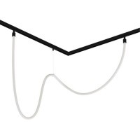 Магнитный гибкий трековый неон 2.5м белый металл Arte Lamp Loop A4910PL-1WH