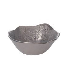 427102 Чаша декоративная FORLEYET, H75, ?205, алюминий, цвет никель 427102 Чаша декоративная FORLEYET, H75, ?205, алюминий, цвет никель