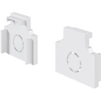 Комплект из 2 боковых заглушек для низкопрофильного шинопровода в ГКЛ 12.5мм TRAM034EC-42W