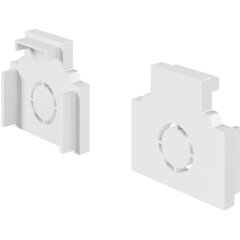 Комплект из 2 боковых заглушек для низкопрофильного шинопровода в ГКЛ 12.5мм TRAM034EC-42W Комплект из 2 боковых заглушек для низкопрофильного шинопровода в ГКЛ 12.5мм TRAM034EC-42W