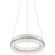 SL383.103.01 Светильник подвесной ST-Luce Хром/Хром, Прозрачный LED 1*34W 3000K CHERIO