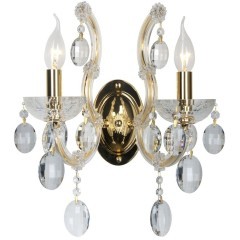 Бра Crystal Lux HOLLYWOOD AP2 GOLD Бра Crystal Lux HOLLYWOOD AP2 GOLD