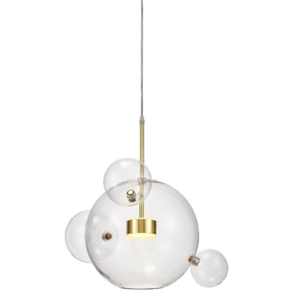 Подвесной светильник Lumina Deco Neroni LDP 6016-3+1 GD