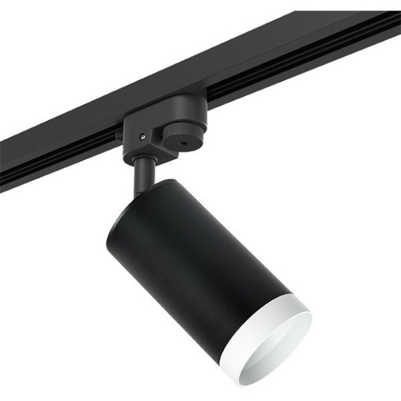 Однофазный двужильный трековый светильник Lightstar R1T4373436 Rullo под сменную лампу GU10