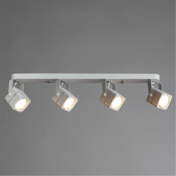 Спот потолочный Arte Lamp A1314PL-4WH LENTE под лампы 4xGU10 50W Спот потолочный Arte Lamp A1314PL-4WH LENTE под лампы 4xGU10 50W