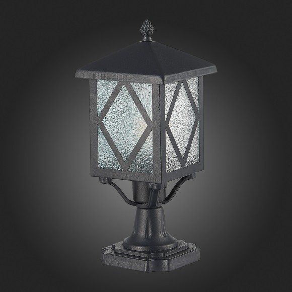 SL084.405.01 Светильник уличный наземный ST-Luce Черный/Черный, Прозрачный E27 1*60W LORNE SL084.405.01 Светильник уличный наземный ST-Luce Черный/Черный, Прозрачный E27 1*60W LORNE