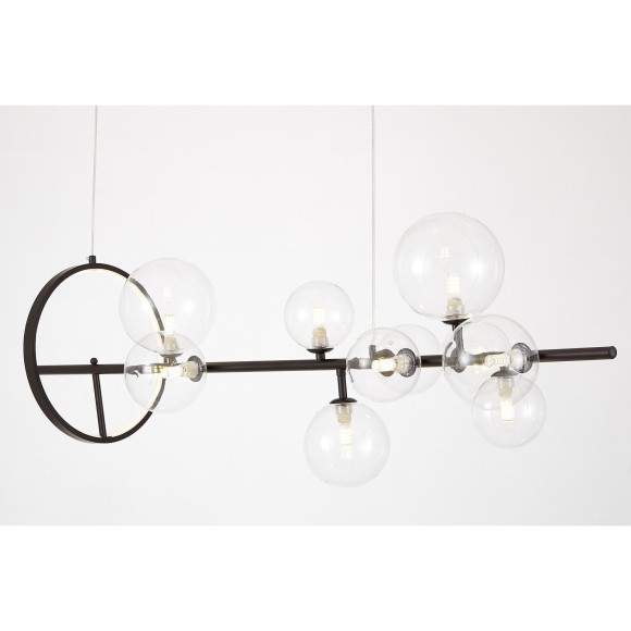 Подвесной светильник Lumina Deco LDP 7033-10 BK+CL