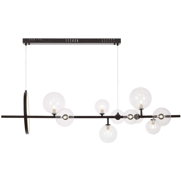 Подвесной светильник Lumina Deco LDP 7033-10 BK+CL