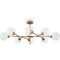 Люстра на штанге Freya FR5115PL-08BZ Maddison под лампы 8xG9 40W