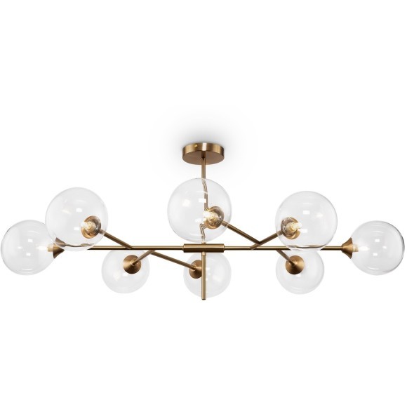 Люстра на штанге Freya FR5115PL-08BZ Maddison под лампы 8xG9 40W