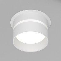 DK2404-WH Встраиваемый светильник влагозащ., IP 44, до 15 Вт, GU10, белый, алюминий