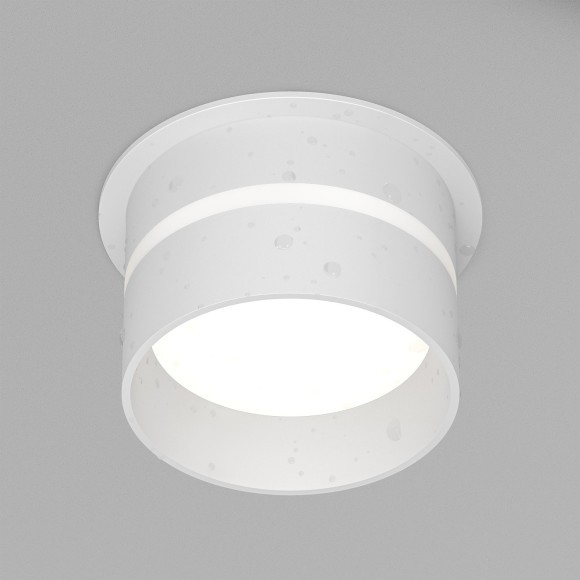 DK2404-WH Встраиваемый светильник влагозащ., IP 44, до 15 Вт, GU10, белый, алюминий DK2404-WH Встраиваемый светильник влагозащ., IP 44, до 15 Вт, GU10, белый, алюминий