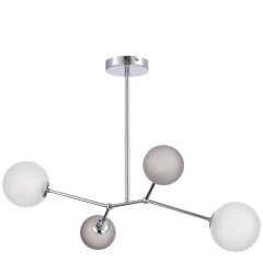 SLE1107-103-04 Светильник подвесной Хром/Белый, Серый G9 LED 4*5W 4000K MALTE SLE1107-103-04 Светильник подвесной Хром/Белый, Серый G9 LED 4*5W 4000K MALTE