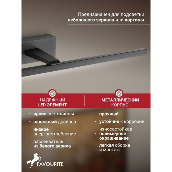 Подсветка для картин Scriptor 2432-2W