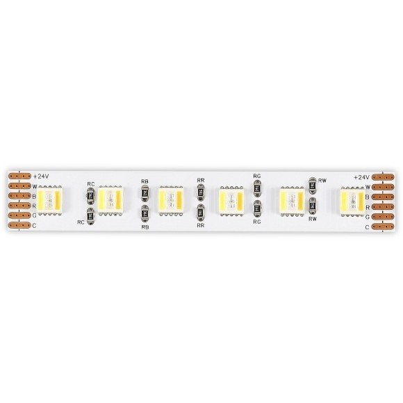 ST1006.018.20RGBCCT Светодиодная лента 24B 2700K-6000K Lm CRI90 12мм SMD5050 IP20 1м