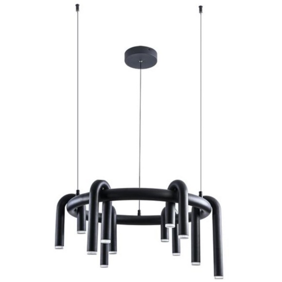 Подвесная люстра Arte Lamp WARHOL A3258LM-30BK Подвесная люстра Arte Lamp WARHOL A3258LM-30BK