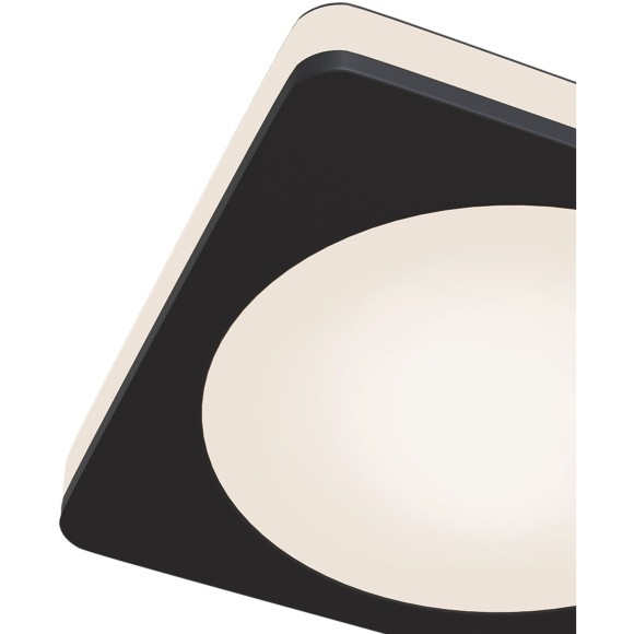 Встраиваемый светильник Maytoni DL2001-L12B Phanton светодиодный LED 12W