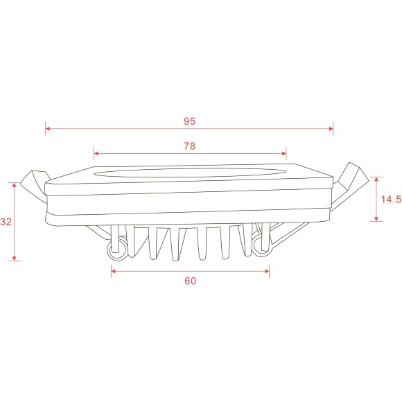 Встраиваемый светильник Maytoni DL2001-L12B Phanton светодиодный LED 12W
