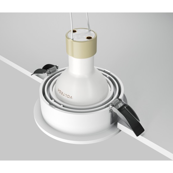 Встраиваемый светильник Technical DL113-GU10-01-RD-W