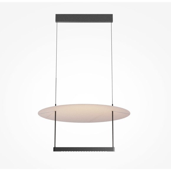 Люстра подвесная светодиодная диммируемая, для рассеянного света 30Вт RA80 1400Лм 3000К Maytoni Ambience MOD280PL-L30B3K1