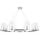 MEDICI SP8 2430/308 Crystal Lux Хромированная люстра с прозрачными стеклянными плафонами, 8 x E14 до 60 Вт, Ø910 мм, H max 1500 мм