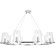 MEDICI SP8 2430/308 Crystal Lux Хромированная люстра с прозрачными стеклянными плафонами, 8 x E14 до 60 Вт, Ø910 мм, H max 1500 мм