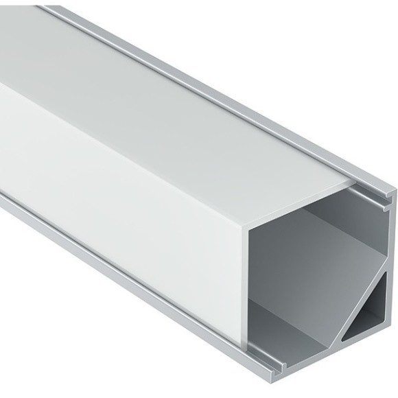 Алюминиевый профиль накладной 16x16 S ALM009S-2M Алюминиевый профиль накладной 16x16 S ALM009S-2M