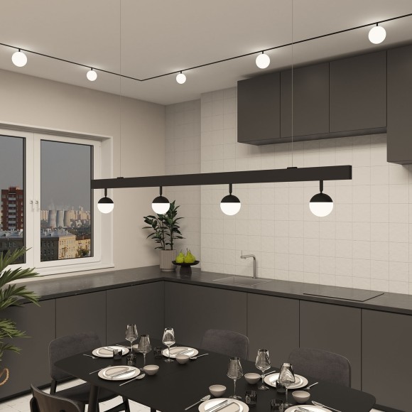 DK8051-BK Трековый магнитный светодиодный SMART (TUYA, Алиса, Wi-Fi, пам. настроек) светильник Denkirs SMART 220V CRI90+ 3000-6000К 450Лм 320° 5Вт DK8051-BK Трековый магнитный светодиодный SMART (TUYA, Алиса, Wi-Fi, пам. настроек) светильник Denkirs SMART 220V CRI90+ 3000-6000К 450Лм 320° 5Вт