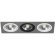Встраиваемый светильник Lightstar i839060706 Intero 111 под лампы 3xGU10 150W