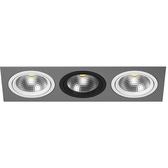 Встраиваемый светильник Lightstar i839060706 Intero 111 под лампы 3xGU10 150W