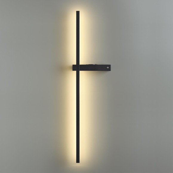 Черный настенный светильник LED 9W 680Лм 3000К BLAKE Lumion 5695/9WL Черный настенный светильник LED 9W 680Лм 3000К BLAKE Lumion 5695/9WL