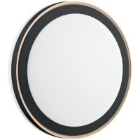 7620/DLN PALE SN 109 Светильник пластик/черный/медный LED 48Вт 3000/4000/6000K D390 IP43 CCT AKUNA