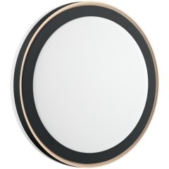 7620/DLN PALE SN 109 Светильник пластик/черный/медный LED 48Вт 3000/4000/6000K D390 IP43 CCT AKUNA