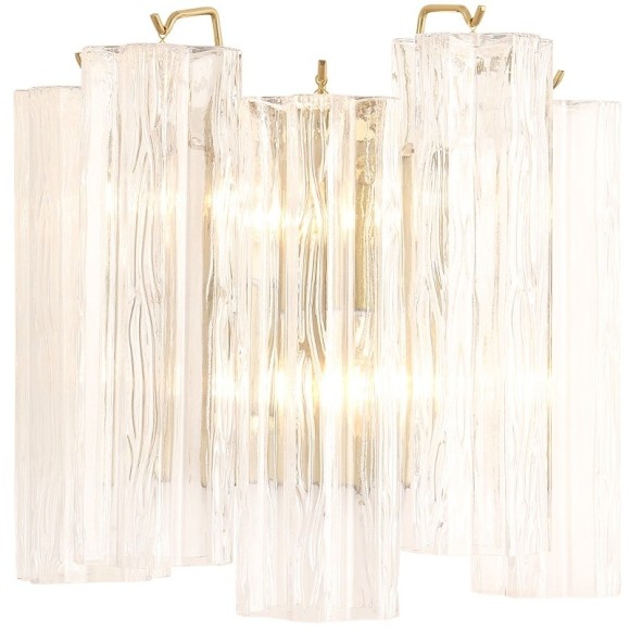 Бра Crystal Lux ROSE AP2 BRASS