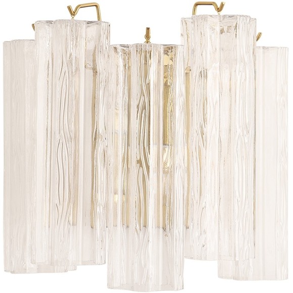 Бра Crystal Lux ROSE AP2 BRASS