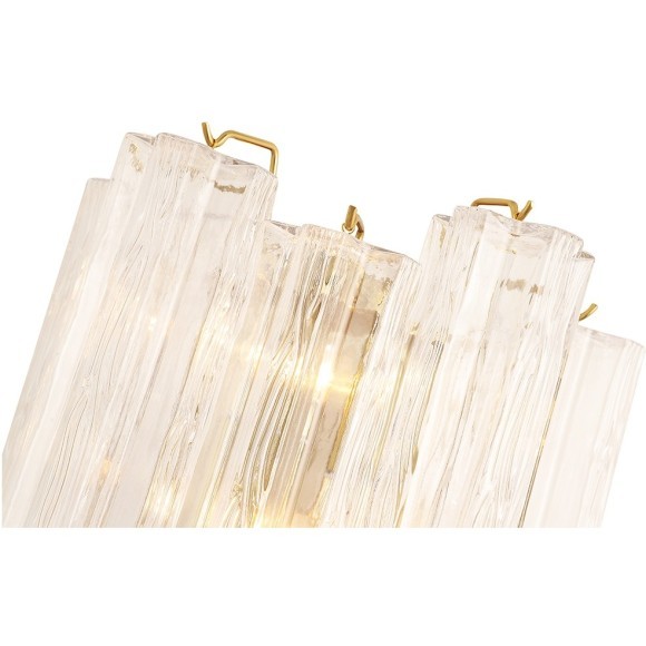 Бра Crystal Lux ROSE AP2 BRASS