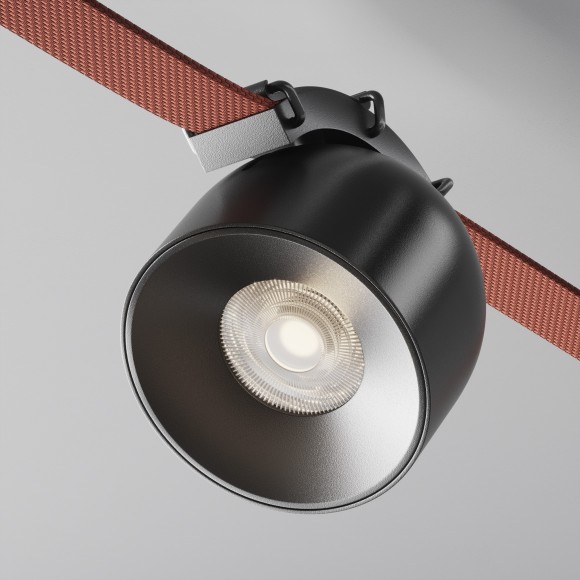 Светильник светодиодный на текстильный шинопровод Maytoni Parity TR124B-12W4K-M-B 1020лм 12Вт CRI90