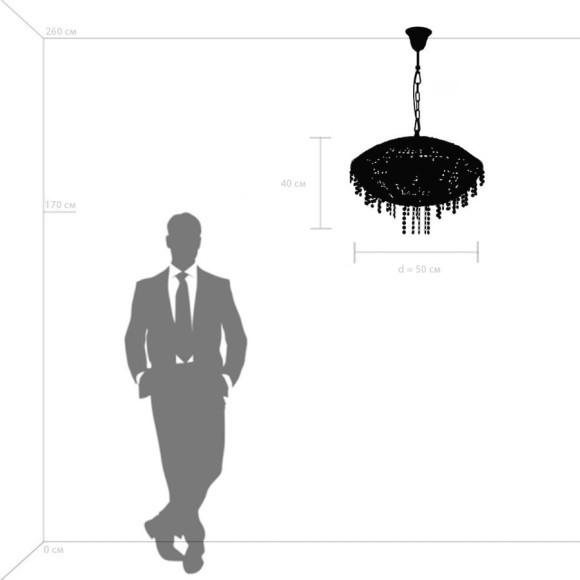Подвесная люстра хрустальная Classic 700120 Подвесная люстра хрустальная Classic 700120