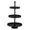427645 BABIRIK Блюдо-этажерка декоративное H510, алюминий, черный
