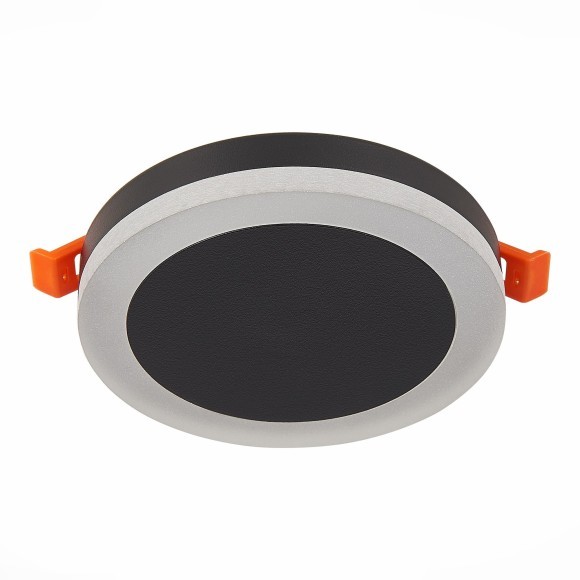 ST104.442.06 Светильник встраиваемый Черный LED 1*6W 4000K 468Lm Ra80 120° IP20 D110xH20 170-240V Встраиваемые светильники ST104.442.06 Светильник встраиваемый Черный LED 1*6W 4000K 468Lm Ra80 120° IP20 D110xH20 170-240V Встраиваемые светильники