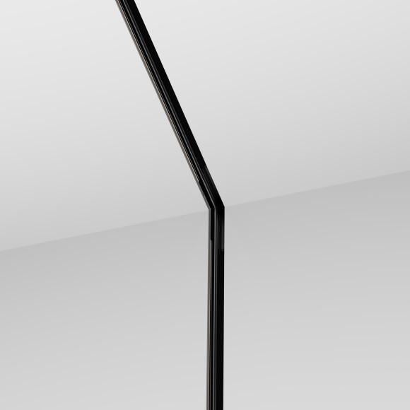 Угловой коннектор с потолка на стену для шинопровода в ГКЛ 9.5мм Maytoni Levity TRA184ICL-12B